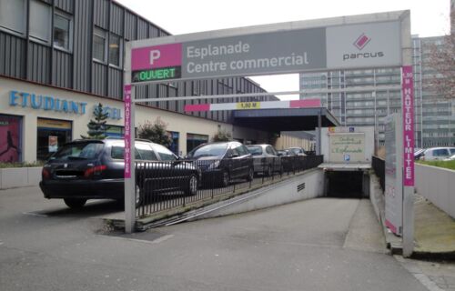 Parking Esplanade Strasbourg Cité Universitaire
