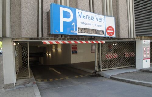 Parking Strasbourg Halles P1 Marais vert