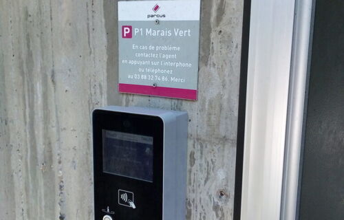 Parking Strasbourg Halles P1 Marais vert