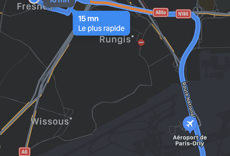 Parking près de l’aéroport d’Orly