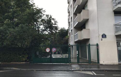Place parking sécurisée et couverte proche Porte de la Villette