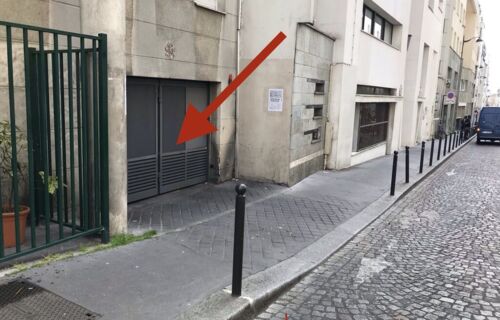 Parking Paris 75020 Belleville, 38 rue Ramponeau