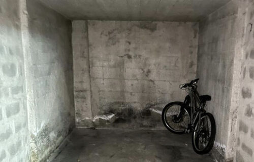 Parking fermé