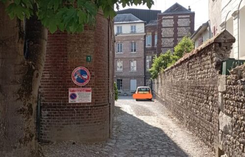 Parking proche garde de Rouen