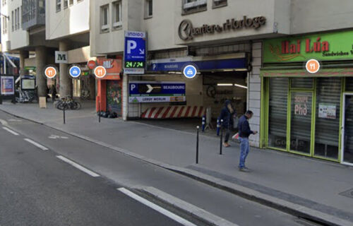 Place de parking quartier de l’horloge