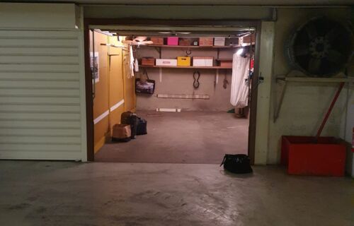 Garage fermé