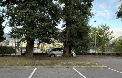 Place de parking en résidence fermée à Thyez vallée de l’arve