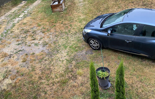 Place de parking temporaire