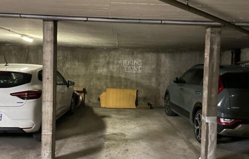 Place dans parking en parking privé sous terrain Lyon 7°