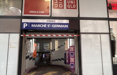 Parking marché Saint-Germain Paris 75006