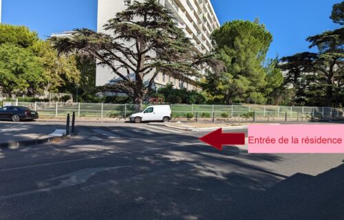 Location mensuelle place de parking sécurisée Marseille 09ème
