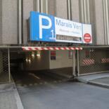 Parking Strasbourg Halles P1 Marais vert